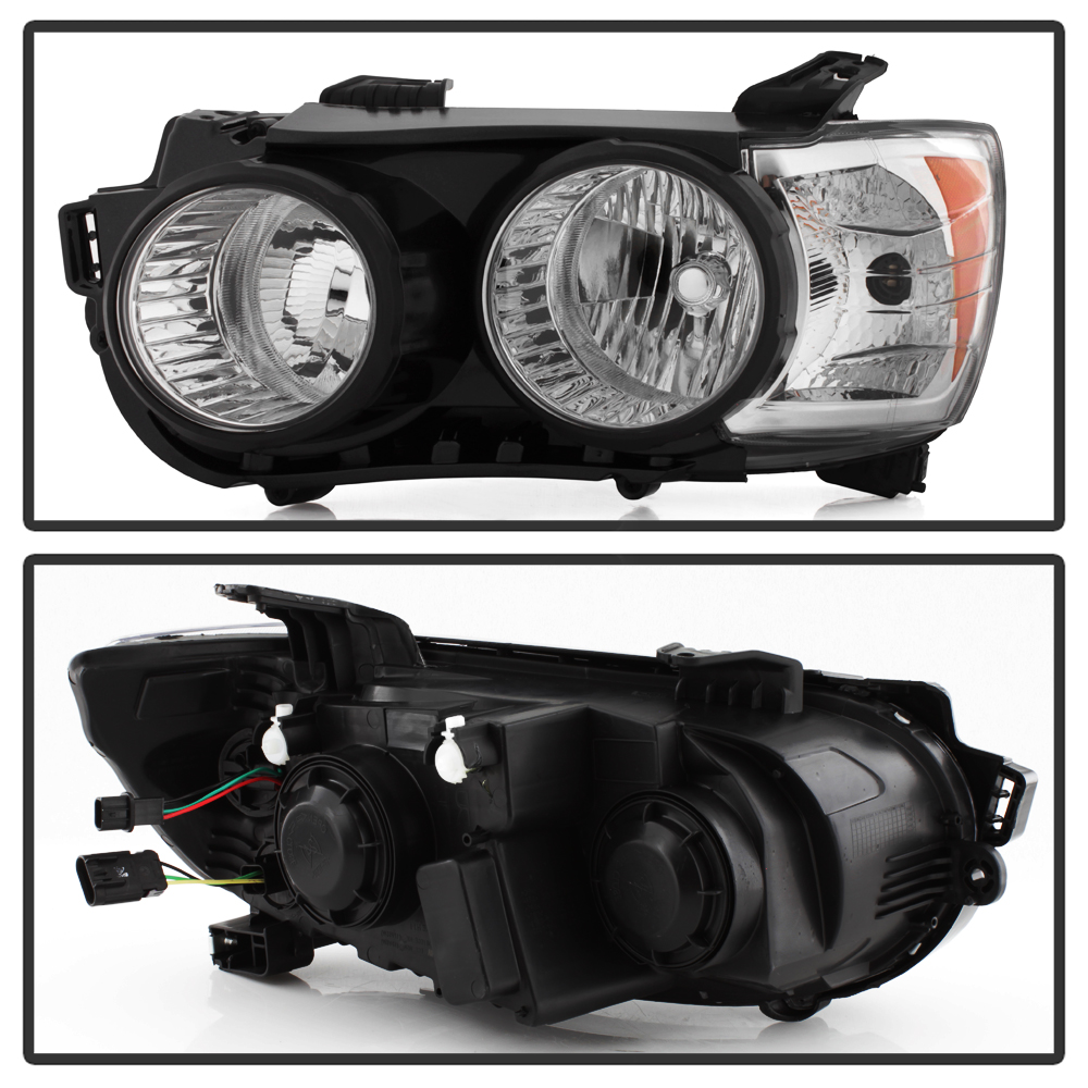 20122016 Chevy Sonic Headlight Headlamp Replacement Driver Side [Black Bezel] eBay