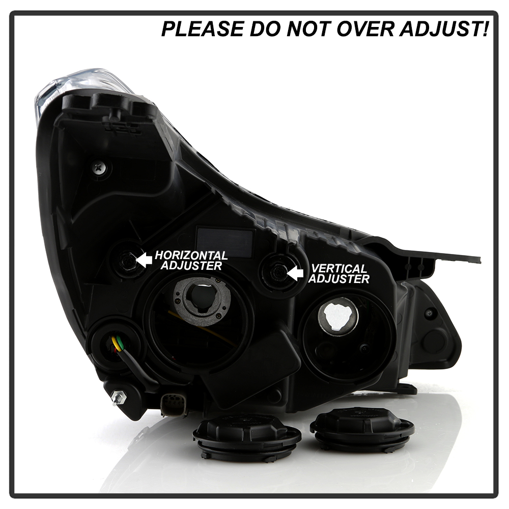 thumbnail image 2 of REFITTING Projector Headlight Assembly Pair For 2019-2022 Chevy Spark LS/LT – Left & Right, Halogen, Black Housing 2 of 4