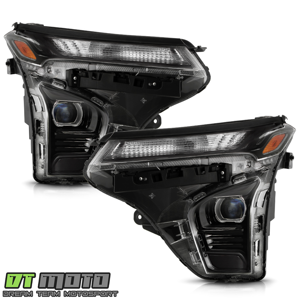 Strecos LED Headlight Assembly For 2024-2025 Chevy Trax, Passenger Right Side, Projector W/ DRL & Bulbs