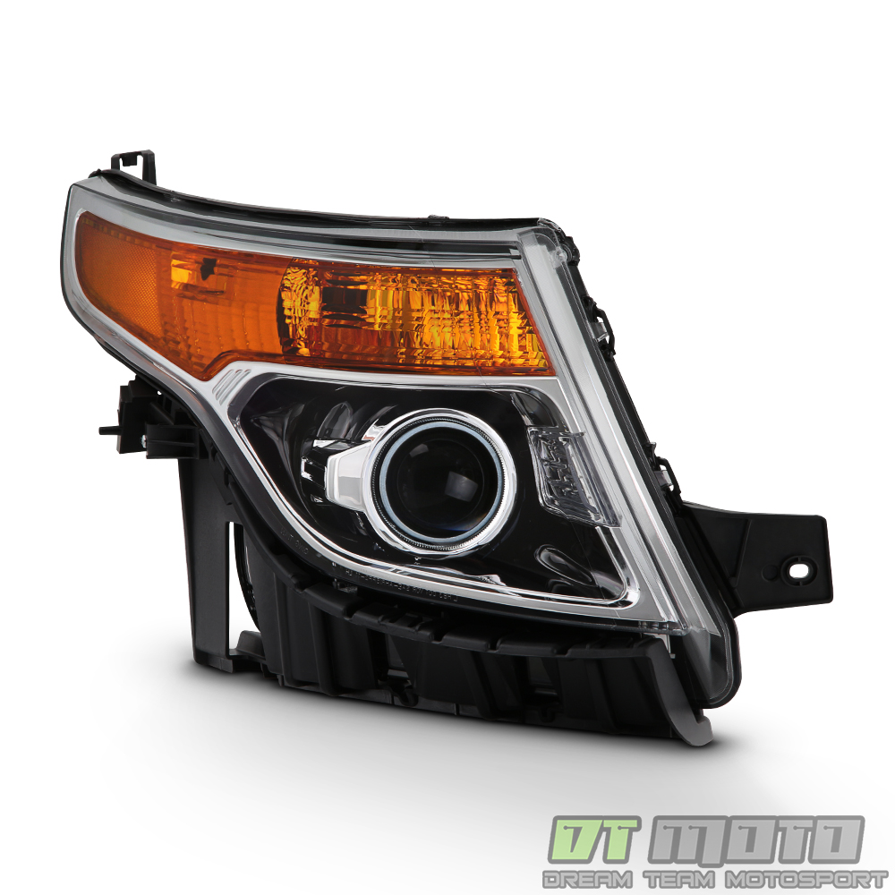 Driver Side Headlight For 2011-2015 Ford Explorer - Halogen OE Style With Bulbs & Harness 2 thumbnail image