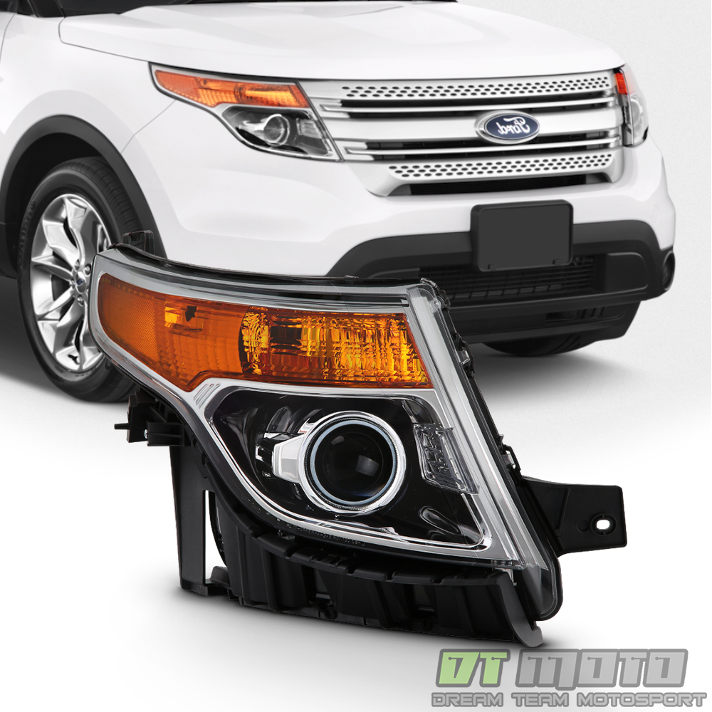20112015 Ford Explorer Headlight Factory Style Halogen Headlamp
