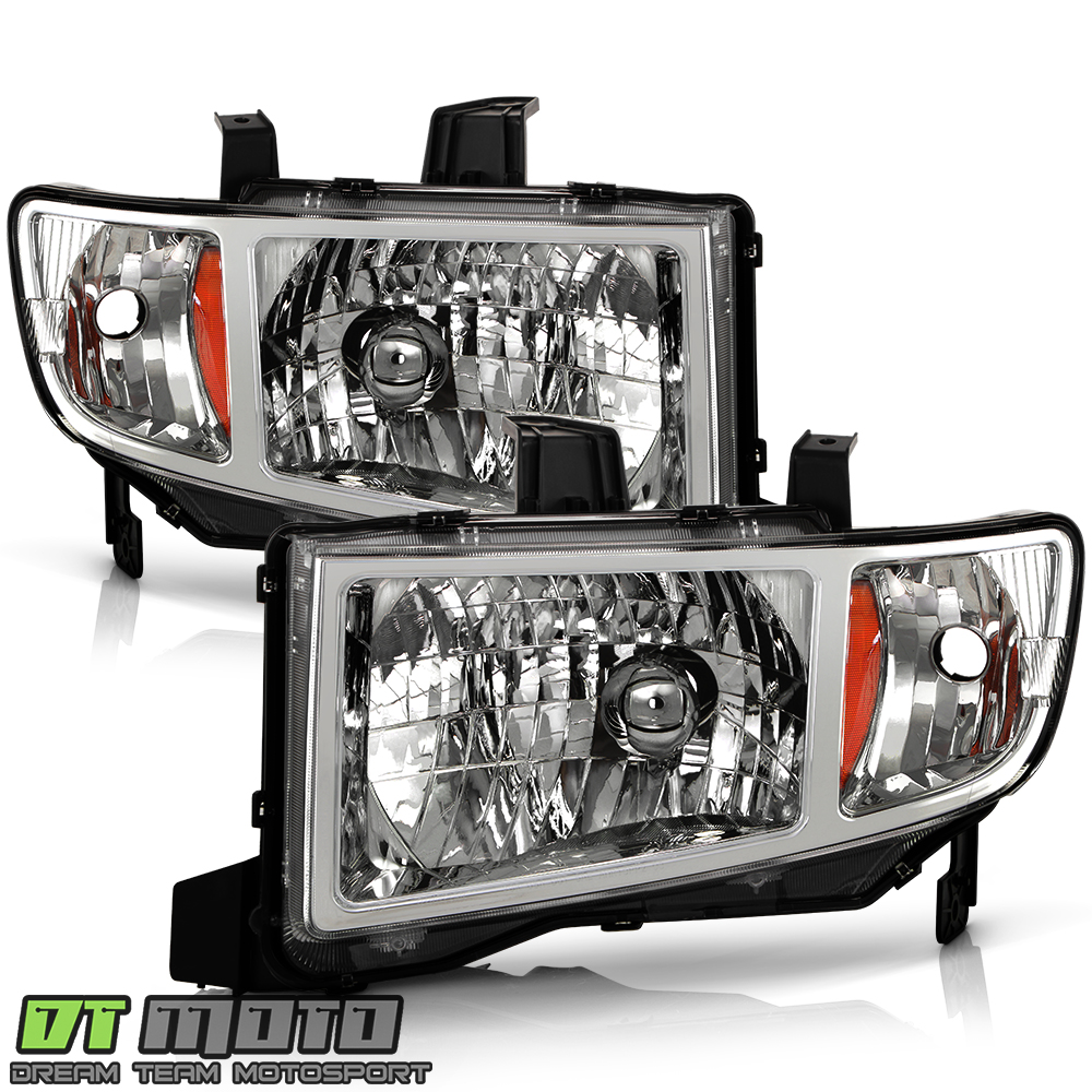 For 2006-2014 Honda Ridgeline Pickup Headlights Headlamps 