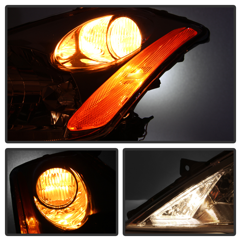 For 2003 2004 2005 2006 2007 Murano Headlights Headlamps Halogen Type