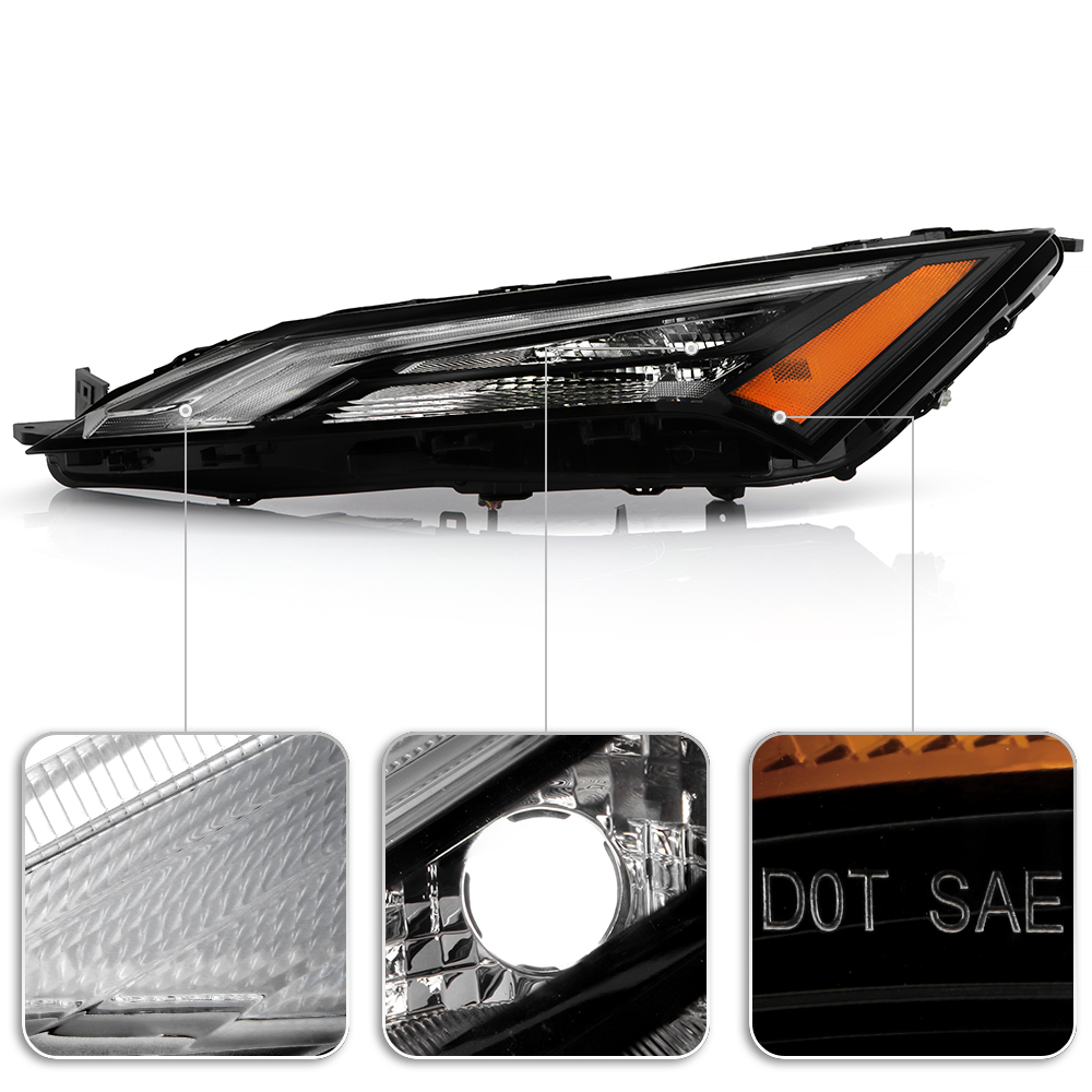 For 2021-2023 Nissan Rogue w/ Halogen Signal LED DRL UPPER