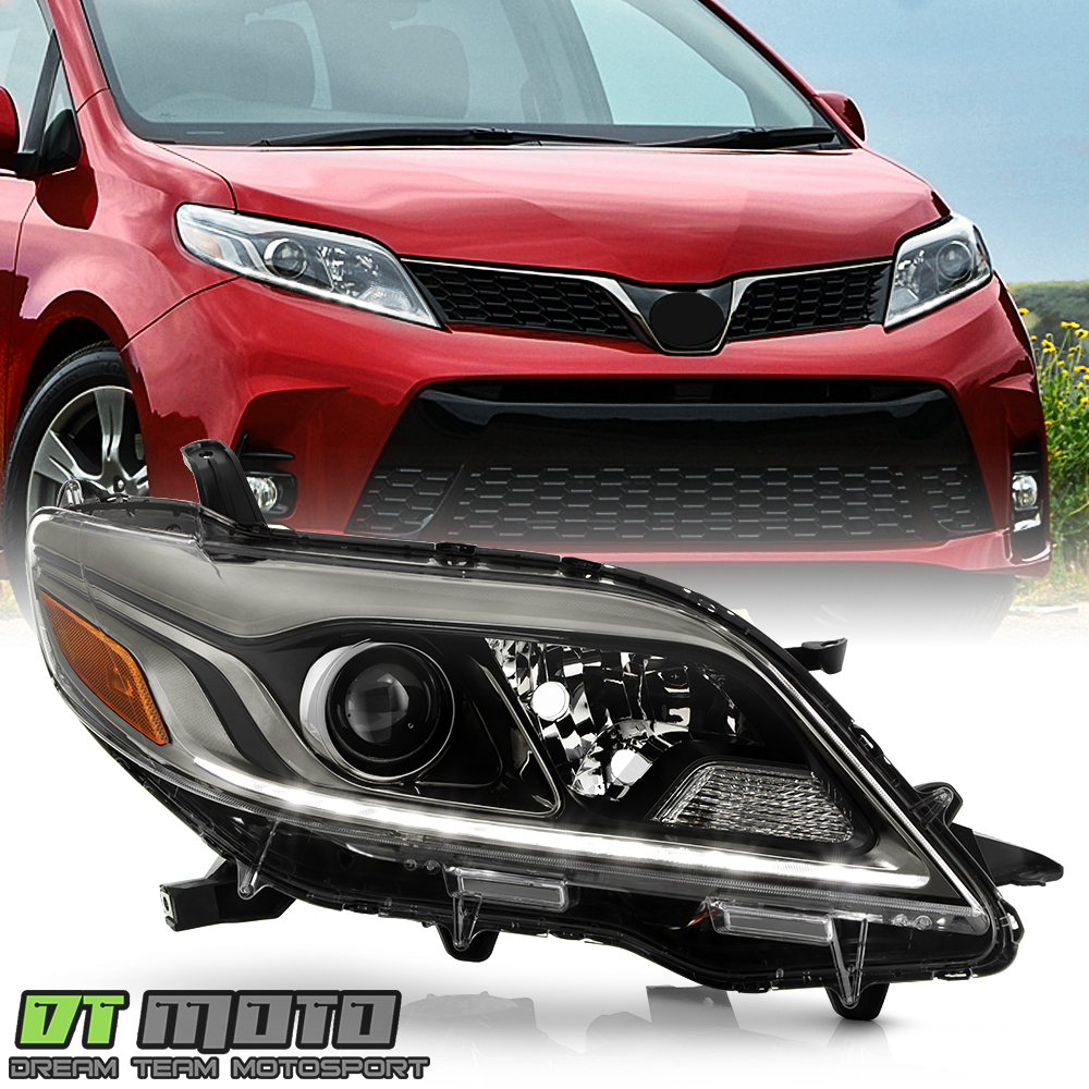 USヘッドライト 2015-2018トヨタシエナSE用助手席側ハロゲン
