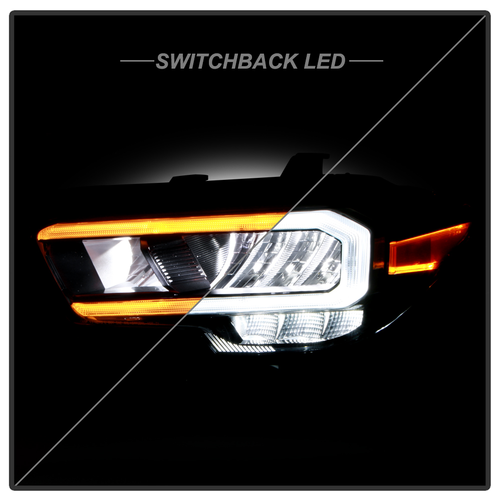 For 2020-2023 Toyota Tacoma Limited|TRD Black Full LED Headlights