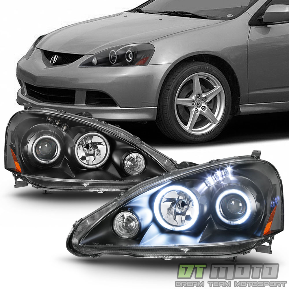 2005 -2006 Acura RSX DC5 LED Dual Halo Projector Headlights