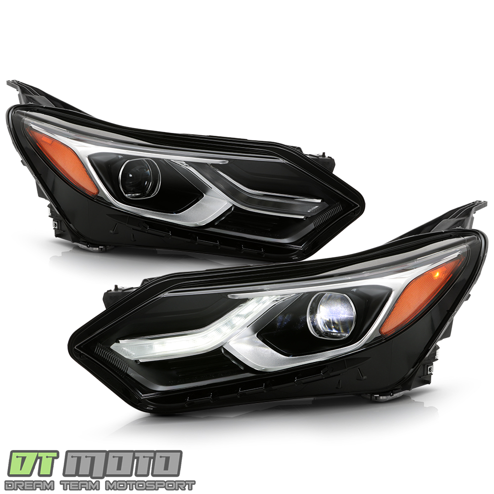 Full LED DRL Headlight Assembly For 2018-2021 Chevy Equinox (Left/Driver Side) – Crystal Chrome, 84753439