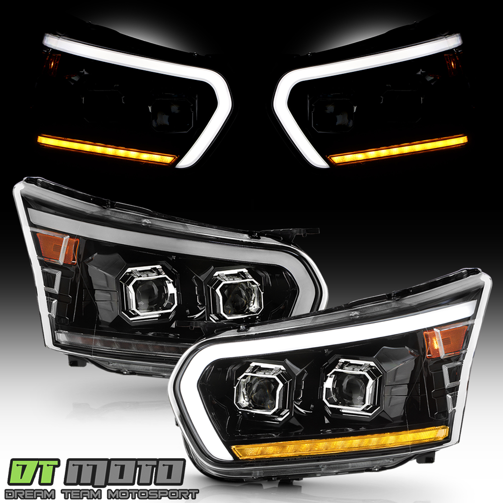 thumbnail image 2 of Black Halogen Headlight Assembly For 2015-2023 Ford Transit 150/250/350 – Direct Fit 2 of 5