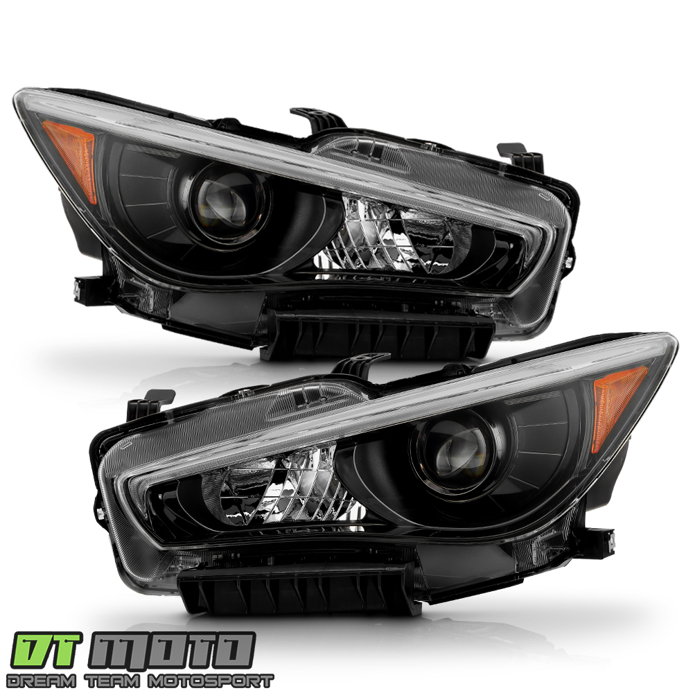 LED Headlight Bulbs Kit 6000K For Honda CBR600F4i 2001-2006