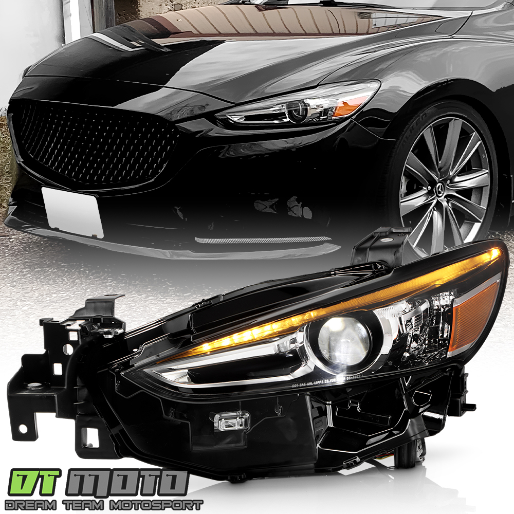 For 2018-2021 Mazda 6 w/o Adaptive LED Projector Headlight