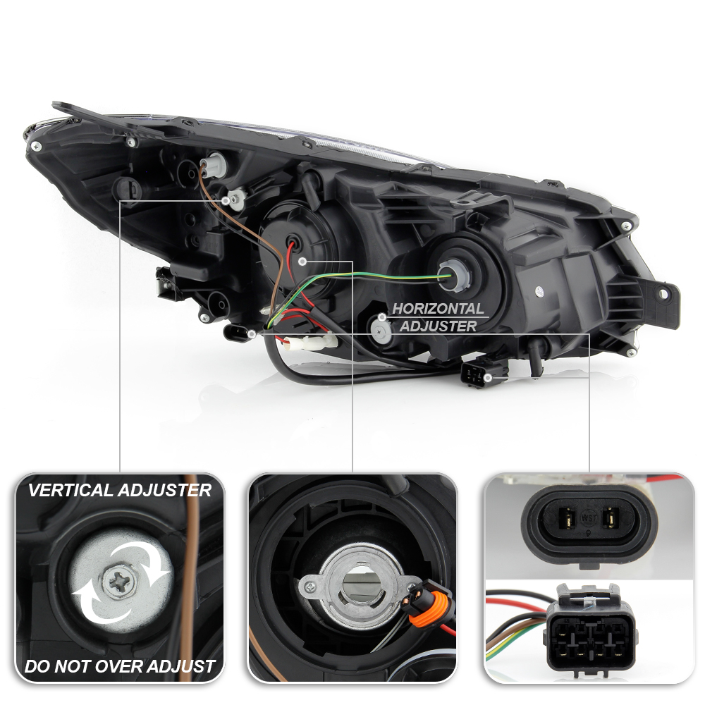 For 2012-2015 Subaru Impreza 13-16 Crosstrek Black LED Tube For 2012-2015 Subaru Impreza 13-16 Crosstrek Black LED Tube