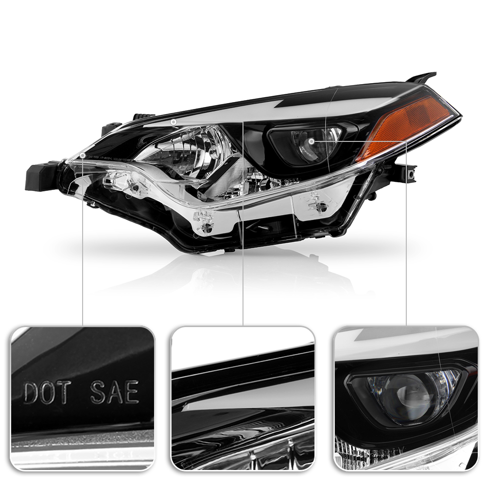 AKKON - For 14-16 Toyota Corolla Built-in LED Chip - Foto 8