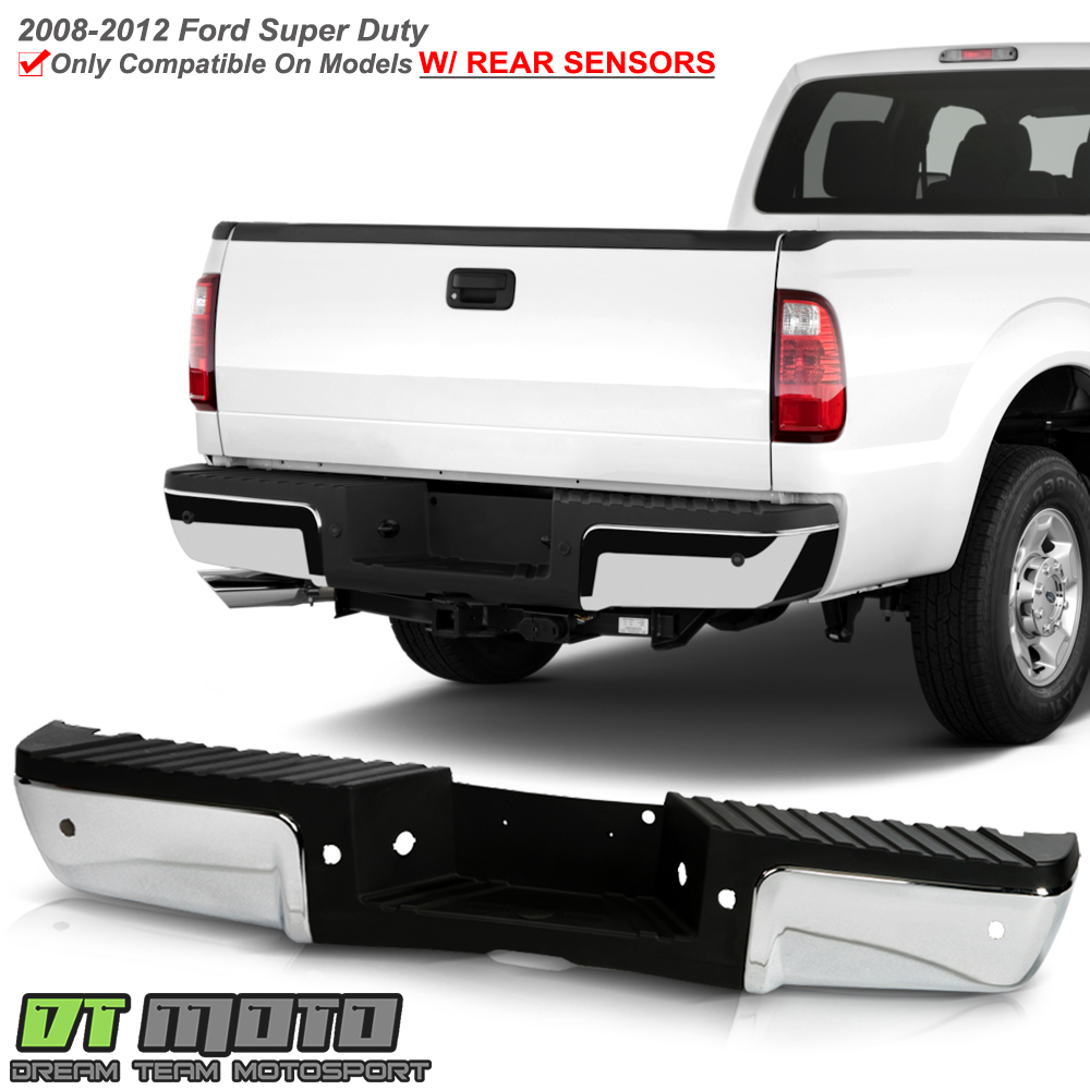 2008-2016 Ford F250 F350 SuperDuty Chrome Steel w/ Sensor Holes