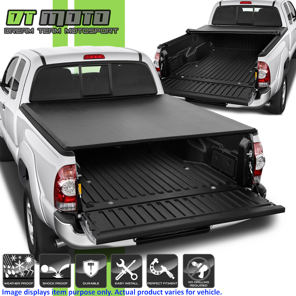 Soft Roll Up Tonneau Cover For 19892004 Toyota 6FT (72