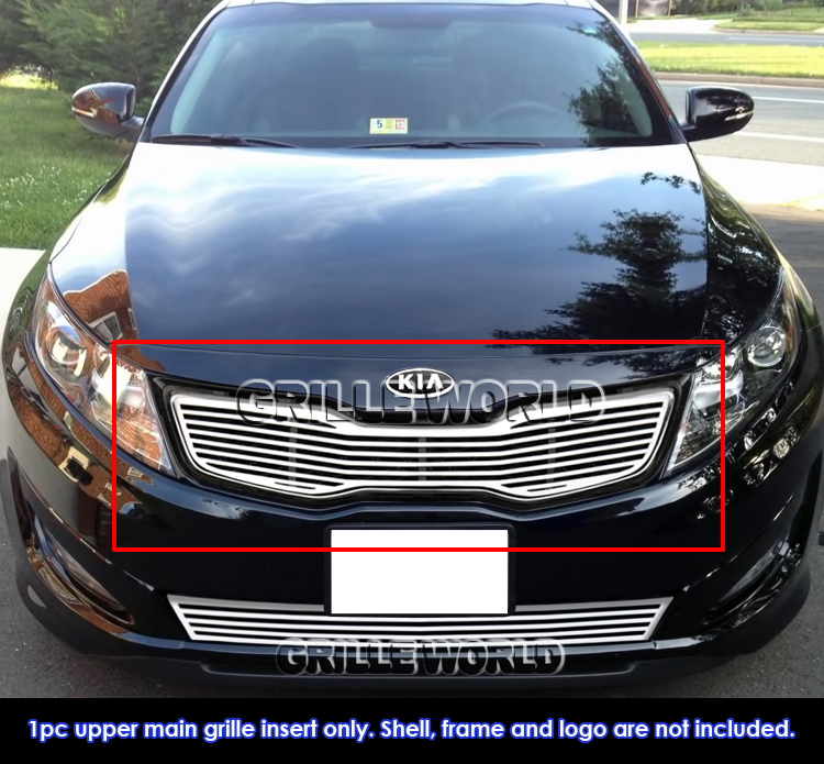 Fits 2011 2013 Kia Optima Hybrid Sx Ex Turbo Perimeter Grille Insert