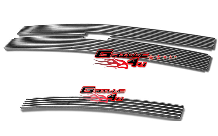 APS Fits 2007-2010 Chevy Silverado 2500HD//3500HD Billet Grille Combo #C67804A