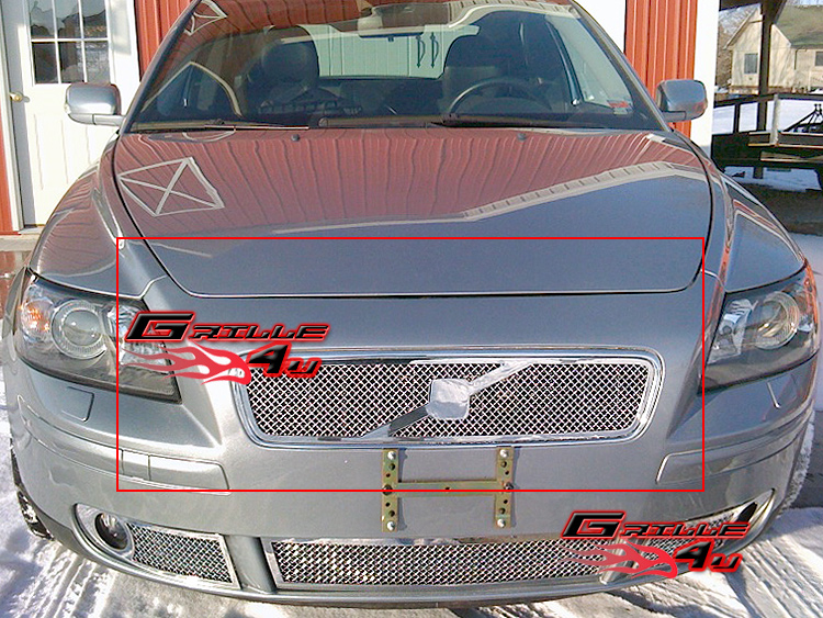 Fits 20052007 Volvo S40/20052006 V50 Stainless Steel Mesh Main Upper