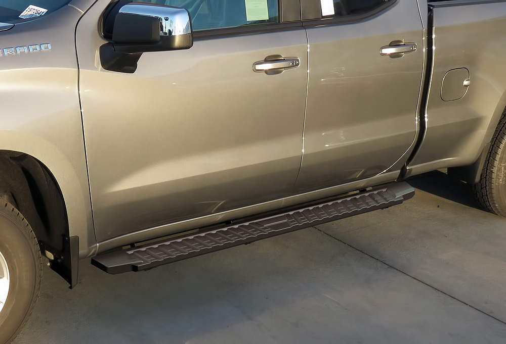 Black Nerf Bar Steps For 20192021 Chevy Silverado GMC Sierra 1500 2500
