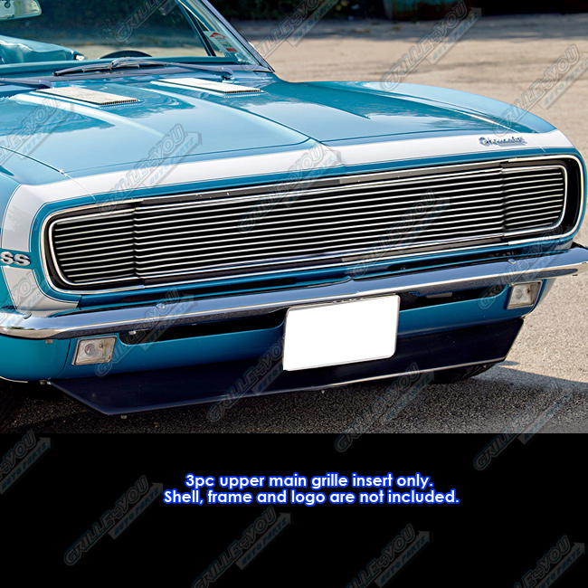 Fits 19671968 Chevy Camaro RS Model Billet Grille Grill Insert eBay