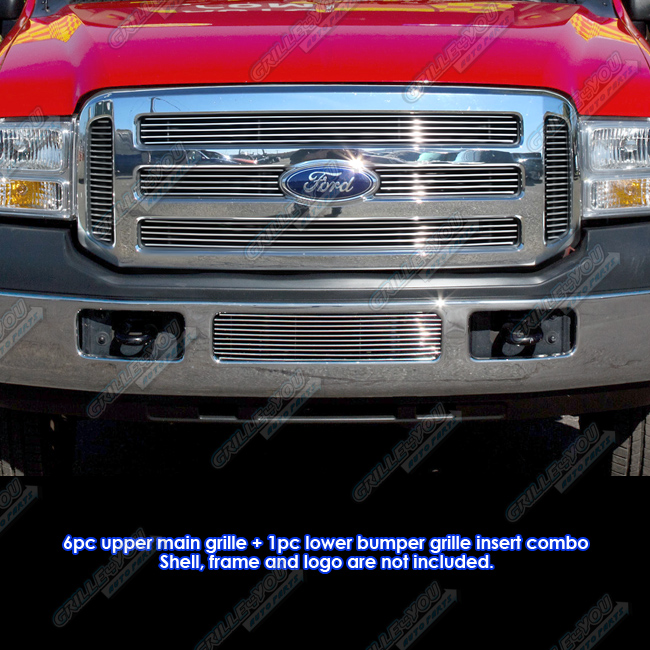 Fits 05-07 Ford Focus Billet Grille Insert