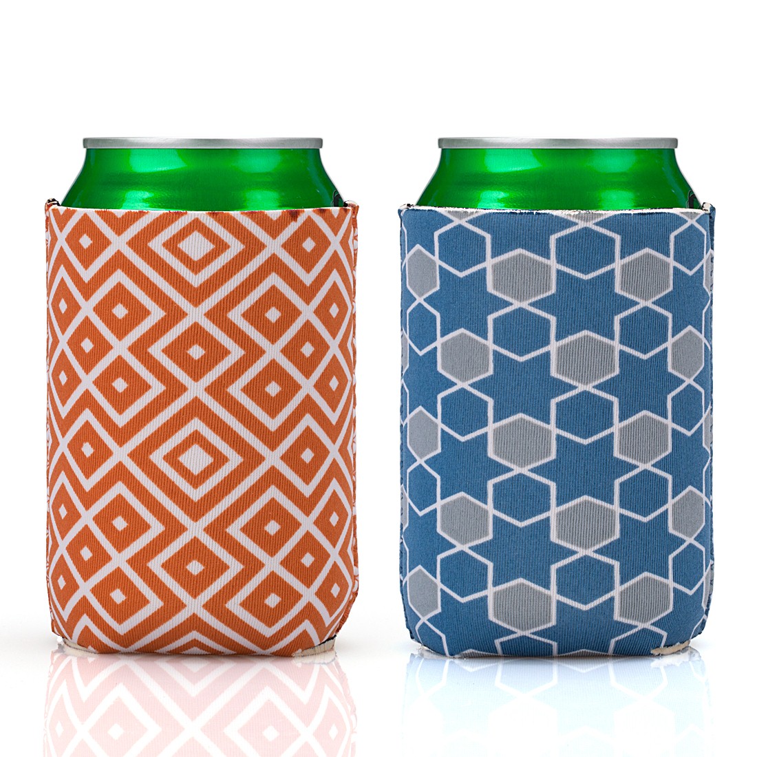 Avery Barn 10pc Neoprene Zipper Sleeve Insulated Beer Can Cover Sets eBay