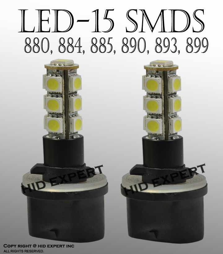 #1 BLUE 893 899 880 XENON HID LOOK HALOGEN FOGLIGHTS FOG LIGHT BULBS