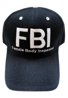 FBI FEMALE BODY INSPECTOR FUNNY 