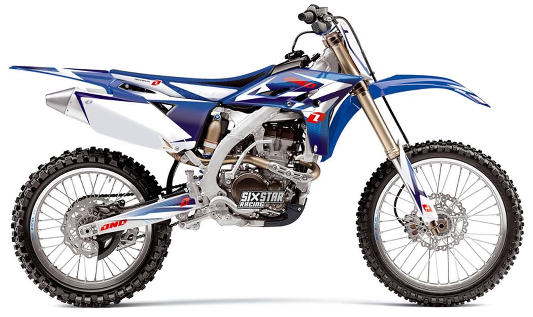 one industries delta shroud swingarm decals graphics yamaha wrf