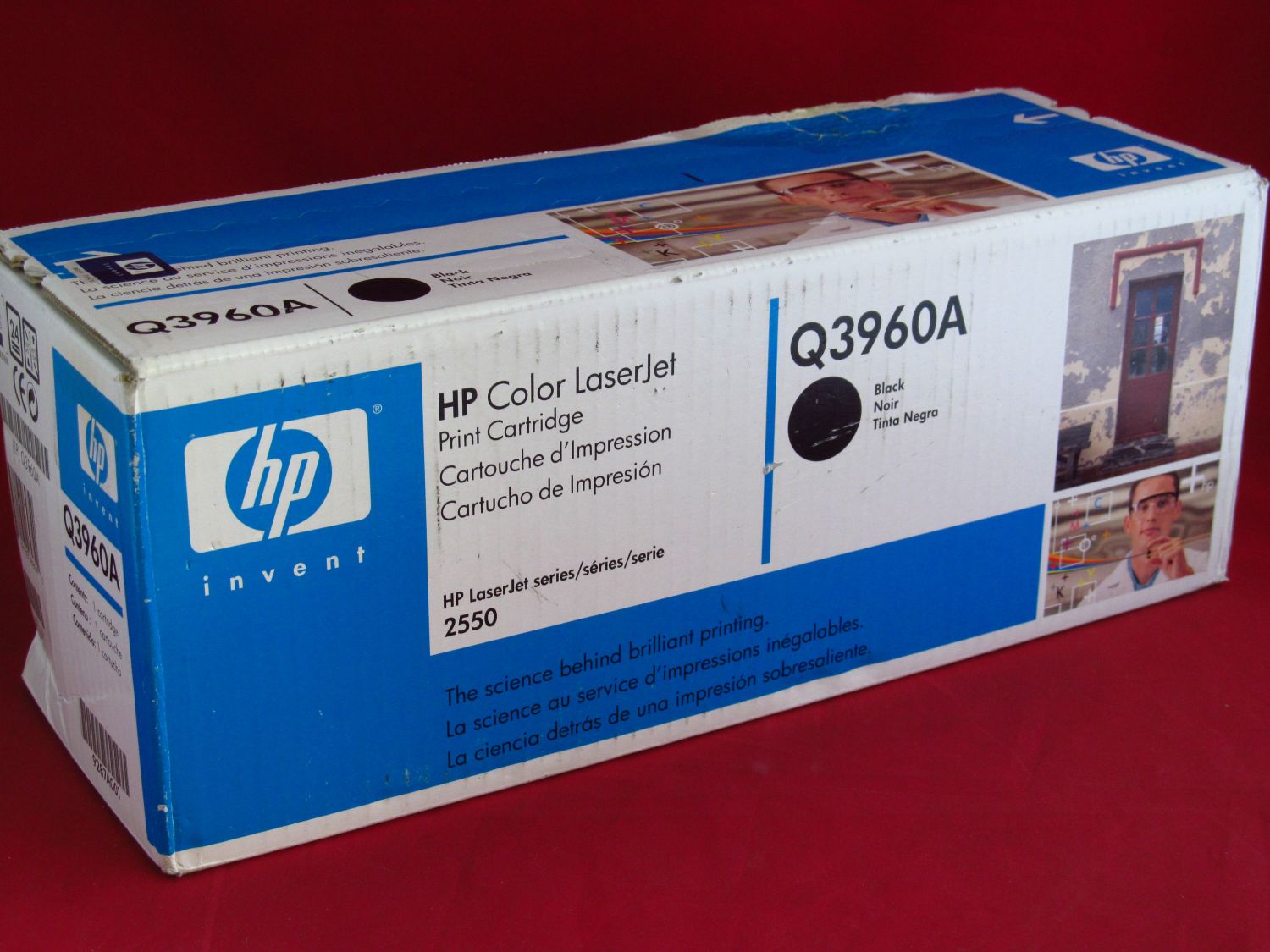 Q3972A 123A Genuine HP Yellow Toner Color LaserJet 2500L 2550LN 2550 $ Lot 2