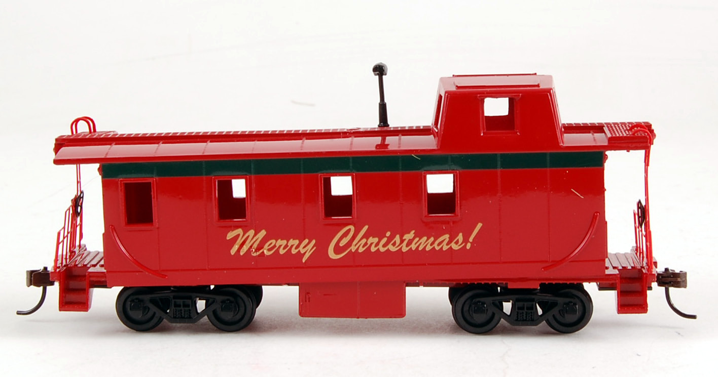 Bachmann HO Scale Train Merry Christmas Caboose eBay