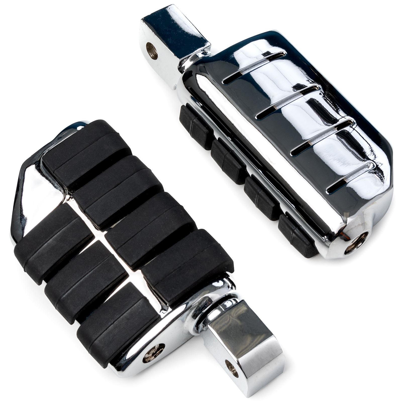 Left /& Right A.C.E.//Aero//Spirit//Phantom//RS Krator 2x Dually Style Foot Pegs for Honda Shadow 750 Rear Only - 2000-2018