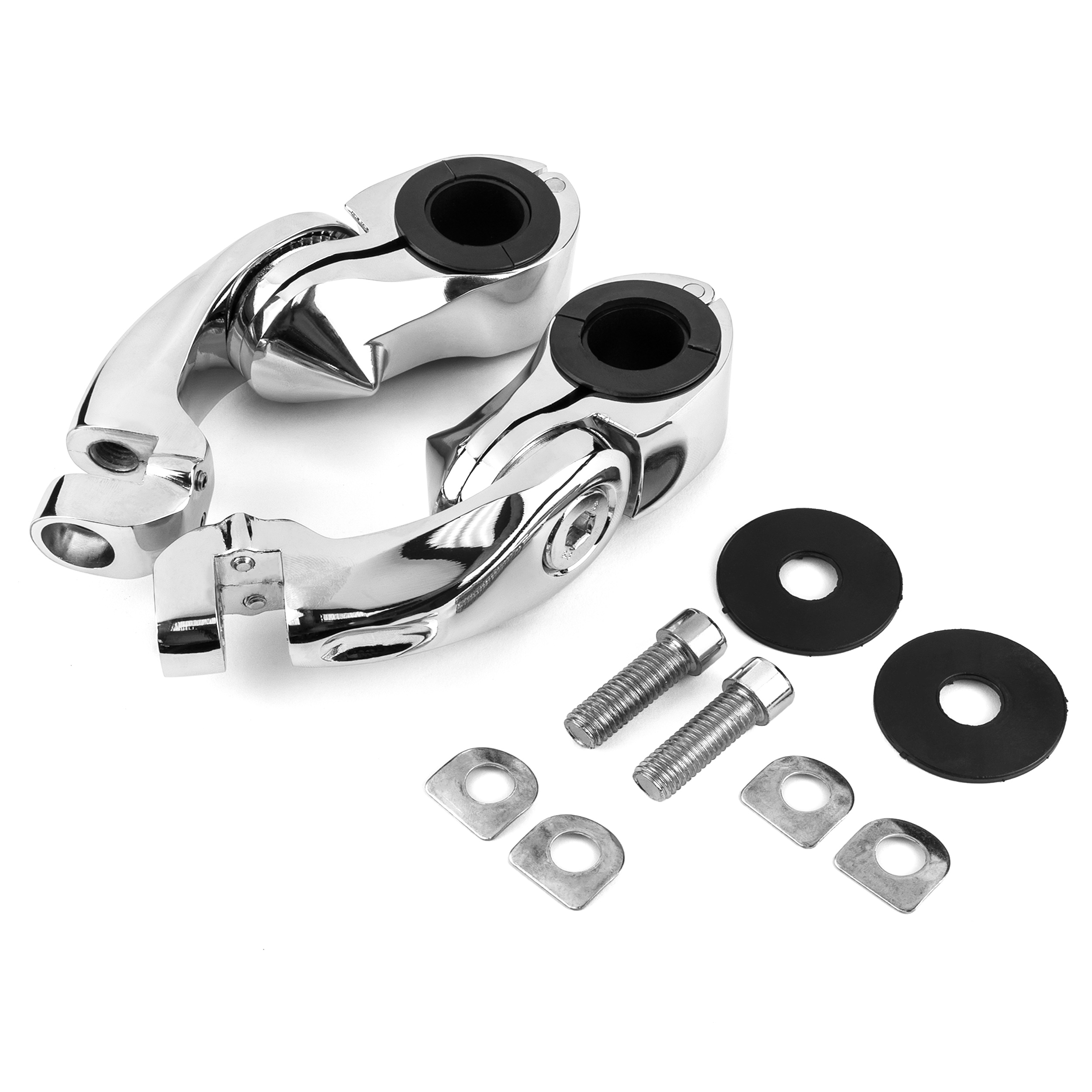 ピン Engine Guard Peg Clamps For Harley Davidson XLH1100 Sportster 1100
