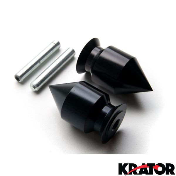 New Spike Black Swingarm Spools Sliders For Kawasaki Ninja ZX-6R
