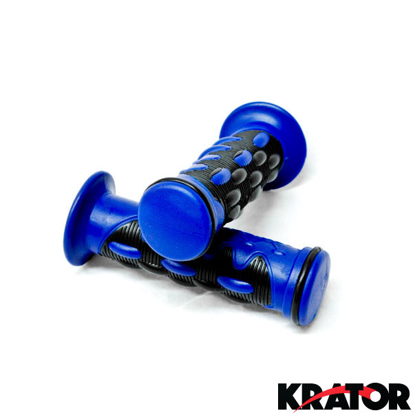 ネイビー ATV / PWC Watercraft Gel Hand Grips Blue Rubber for Yamaha