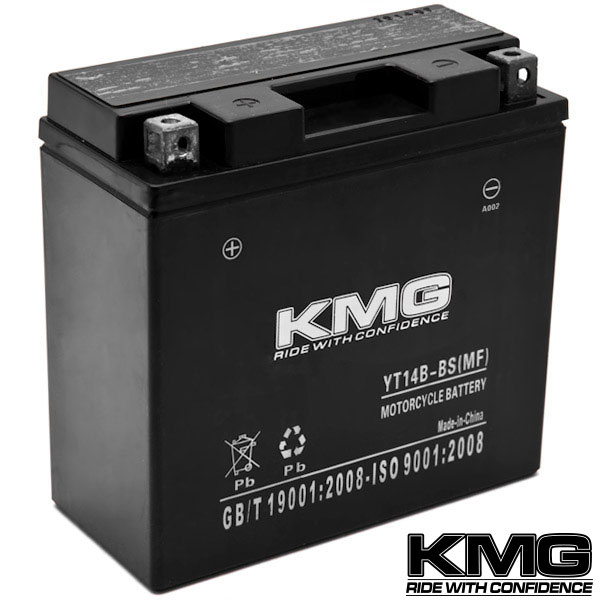 SigmasTek Replacement Battery For Yamaha Road Star Warrior 1700CC 2002-2008 – ST14B-4 SLA/AGM