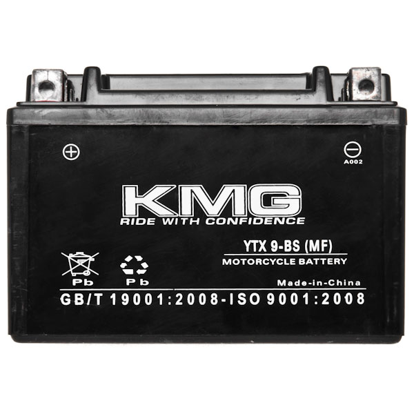 YTX9-BS Sealed SMF Battery 12V For Kawasaki 900 ZX900-C