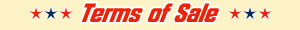 Terms of Sale