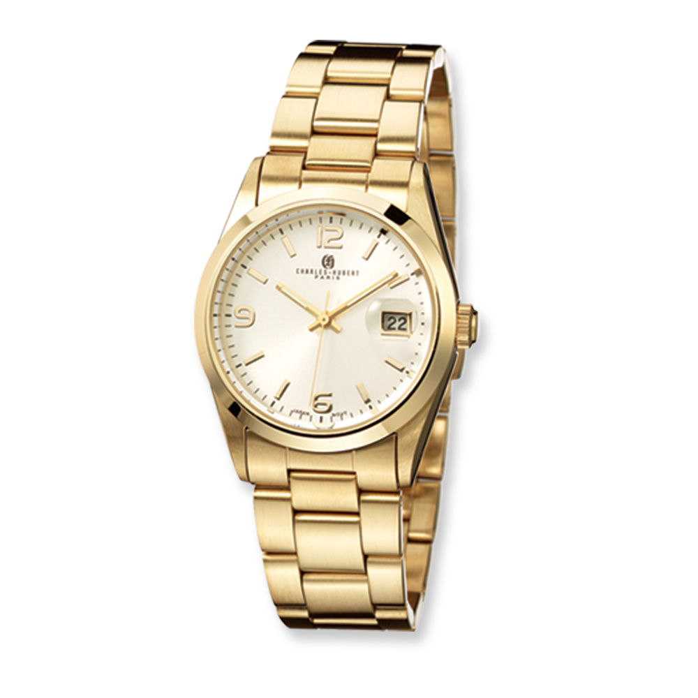 Men's, Classic Analog Watch by Charles Hubert Men's, Classic Analog Watch by Charles Hubert