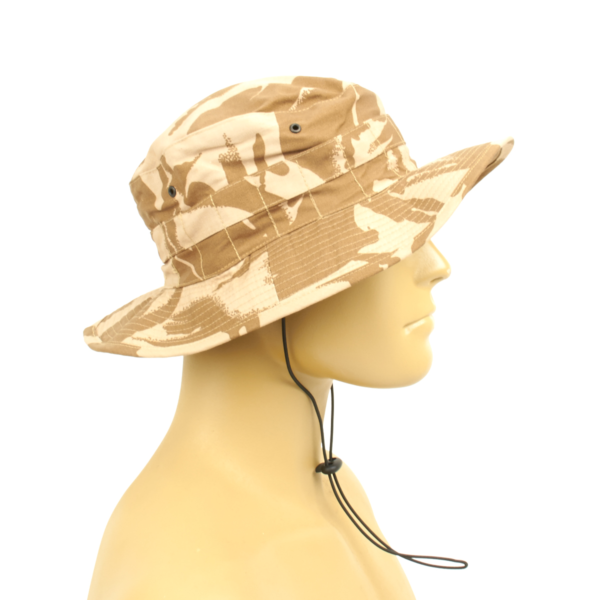 Original British Military Desert Booney Hat with Neck Protector 7.40 US