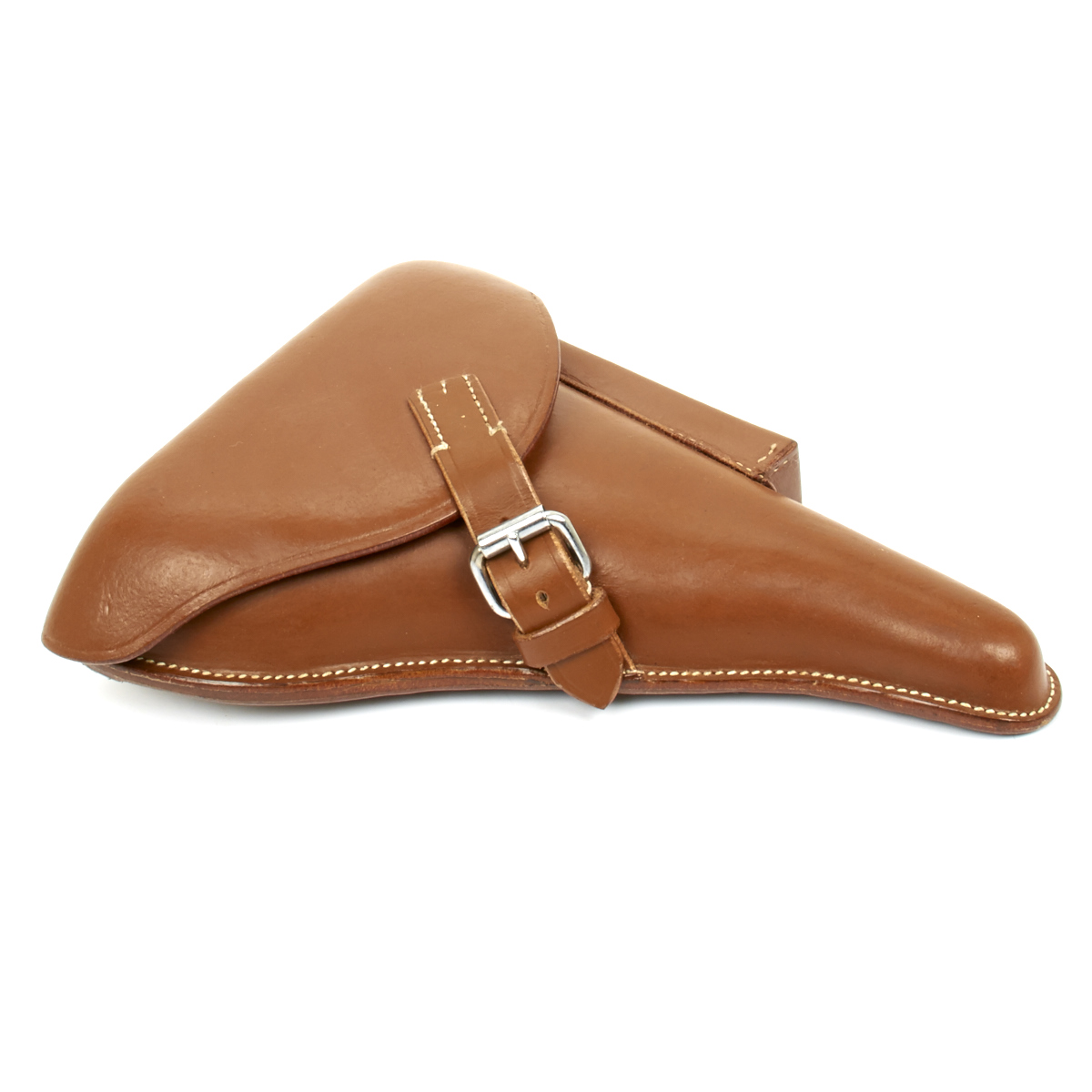 ★ 白ボア★ TYPE B-10★ 40S WW2時代の実物 サイズ38 German WWII P08 Luger Afrika Korps Leather Hardshell Holster, P-08