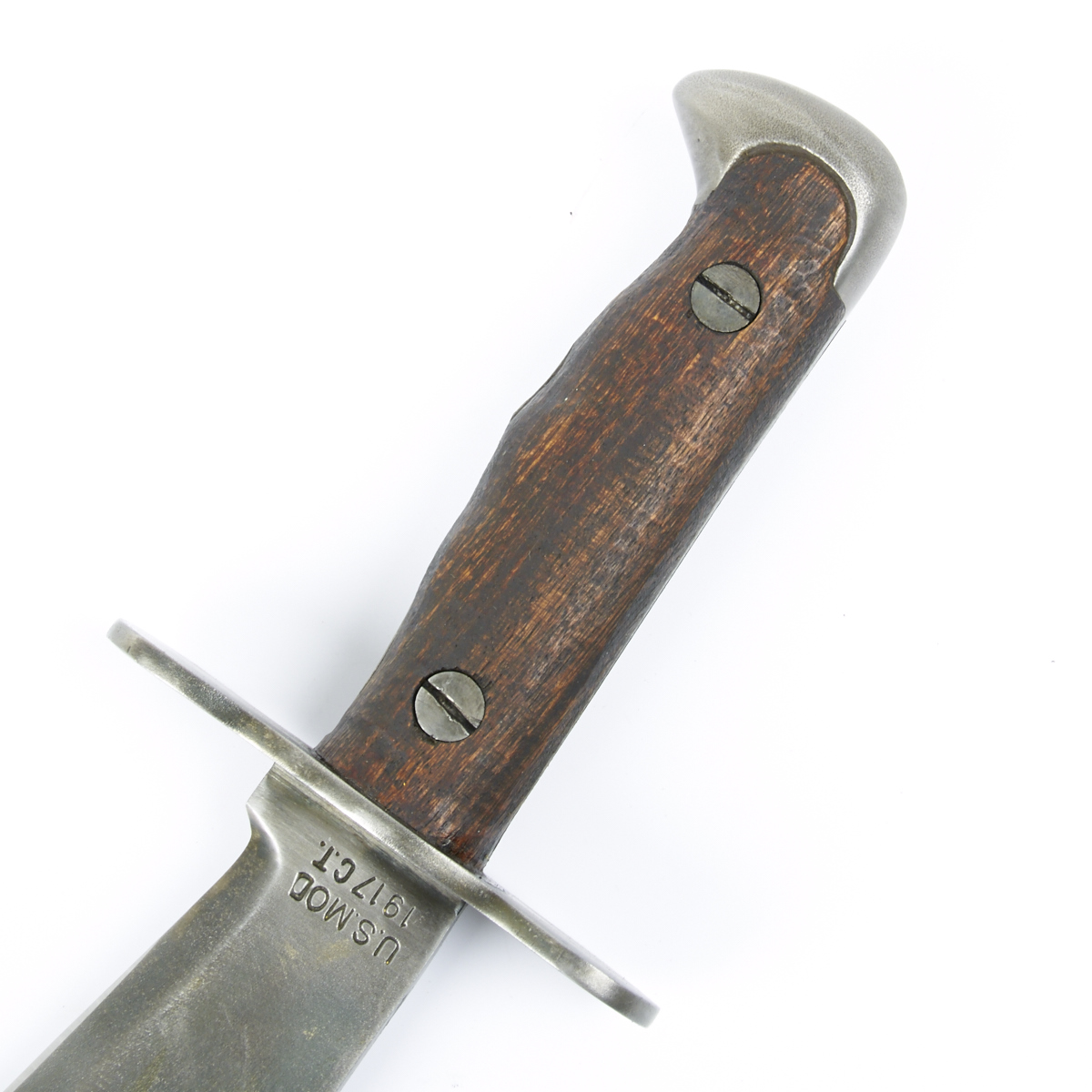 U S Army Model 1917 Bolo Knife With Canvas Scabbard EBay