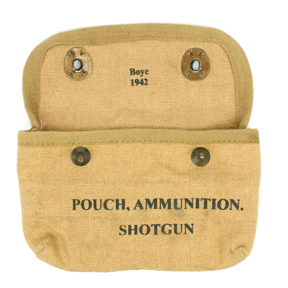 U.S. WWII Khaki Shotgun Shell Pouch eBay