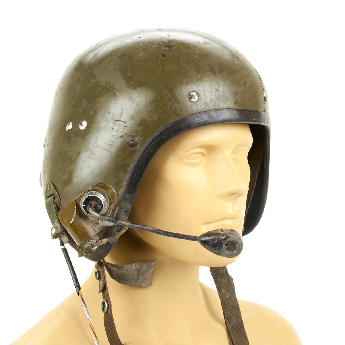 Original British Armored Vehicle Tanker Helmet from the Gulf and