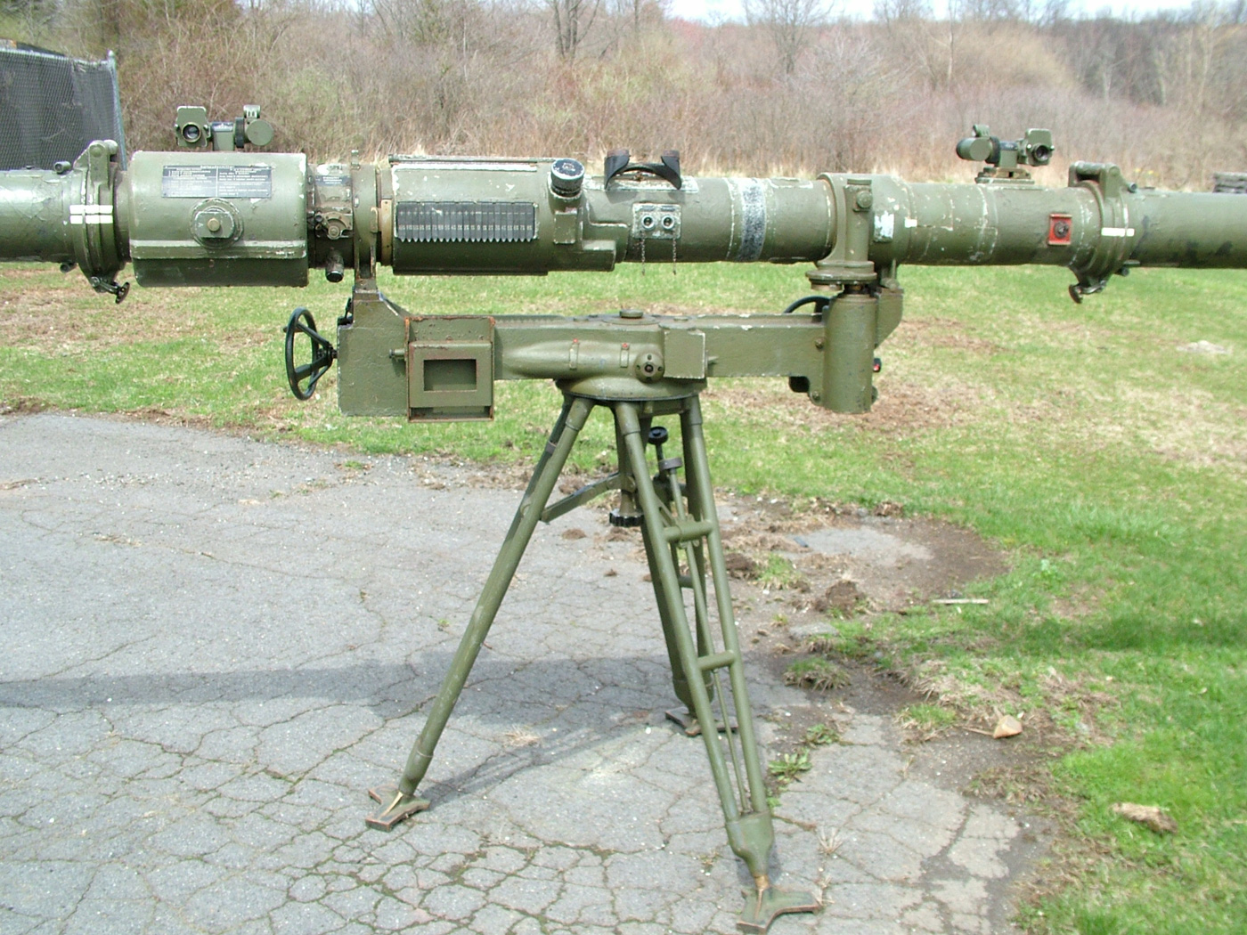 German WWII Artillery 5 Meter Coastal Rangefinder eBay