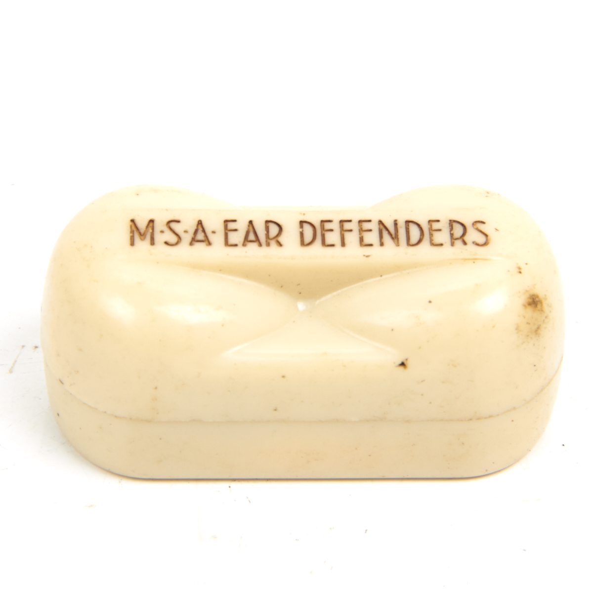 Original U.S. WWII Artillery M.S.A. Ear Defenders Unissued (Ear Plugs