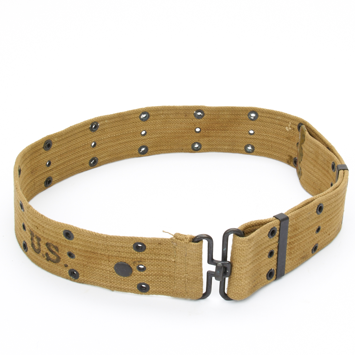 Original U.S. WWII M1936 Pistol Belt, WW2 Marked NOT A REPRODUCTION eBay