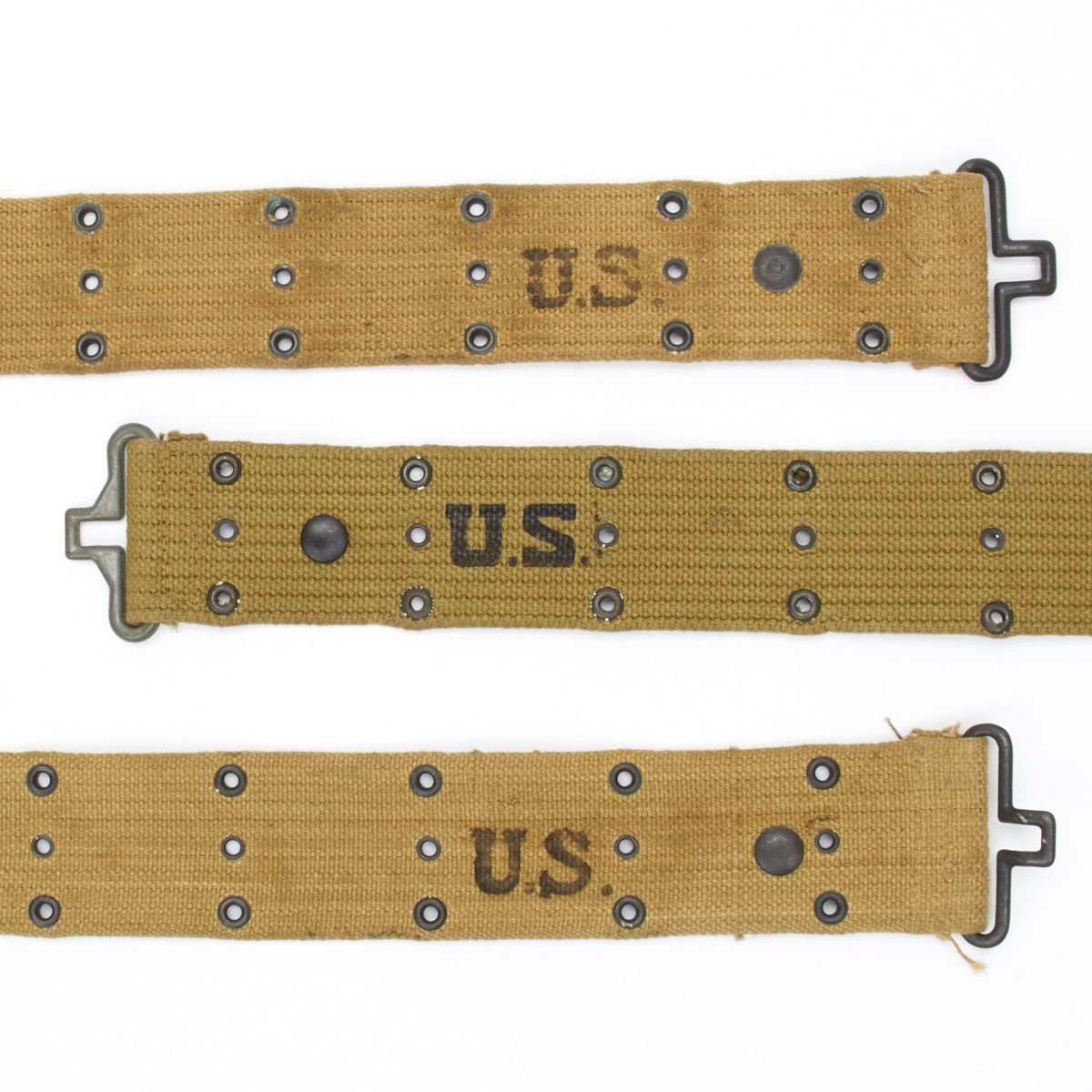 Original U.S. WWII M1936 Pistol Belt, WW2 Marked NOT A REPRODUCTION eBay