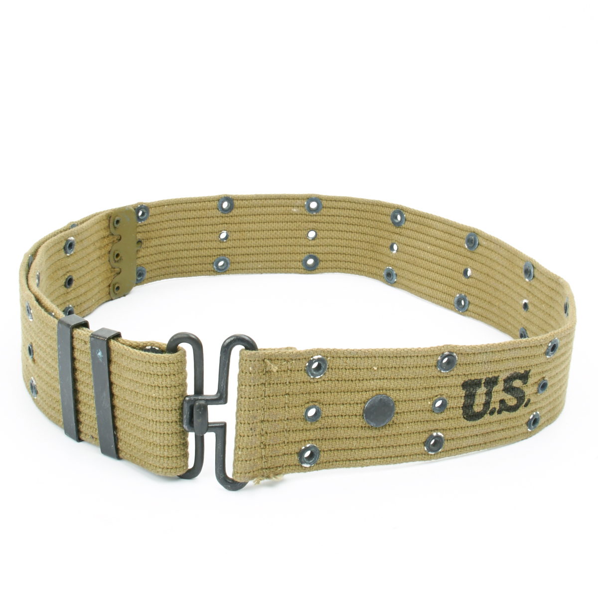 Original U.S. WWII M1936 Pistol Belt, WW2 Marked NOT A REPRODUCTION eBay