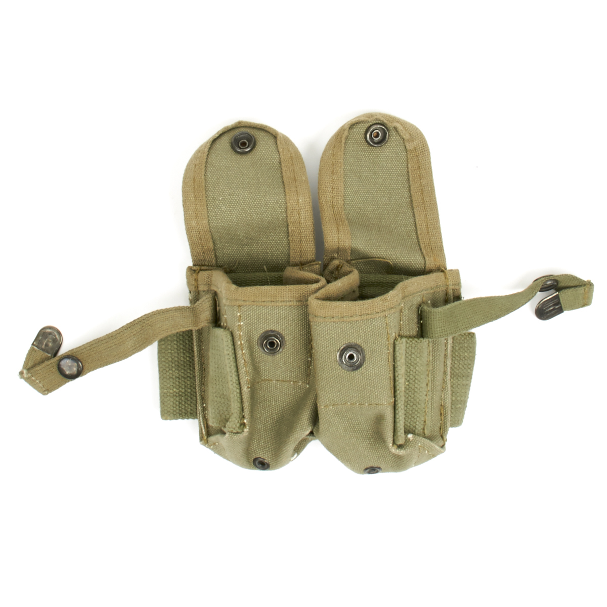 Original Greek Army Issue U.S. Style M1 Garand Rifle Dual Clip Belt